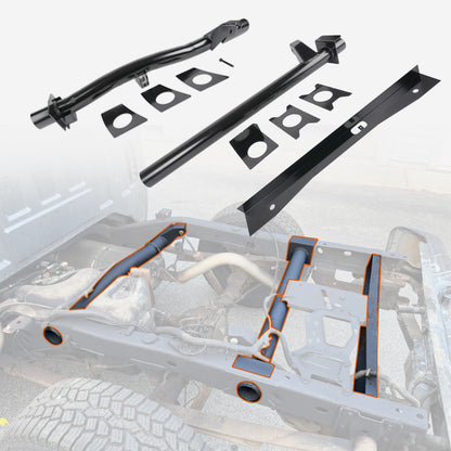 Kit de reparación del bastidor trasero de 3 piezas para Silverado 1500 Sierra 1500 2007-2014