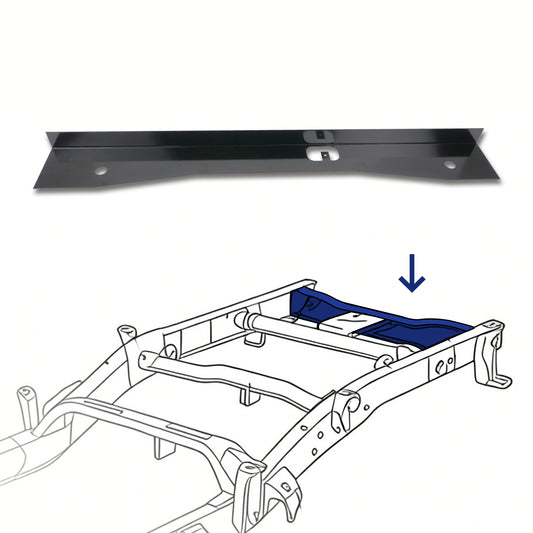 Rear Spare Tire Support Plate Shock Mount Frame Crossmember Fit for 1999-2014 Chevy Silverado GMC Sierra 1500, Weld-On E-coating Steel Repair, Restores Rear Chassis Rigidity